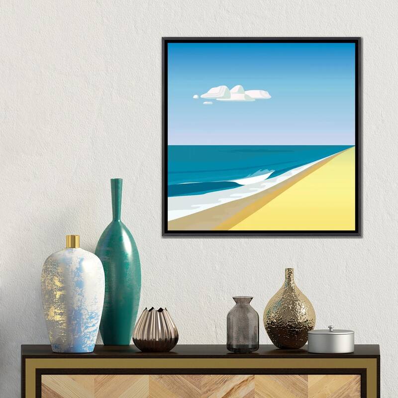 iCanvas "Rothko Beach" by Charles Harker Framed