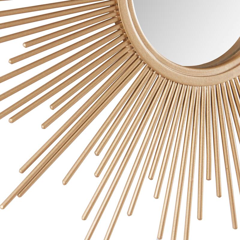 Madison Park Fiore Sunburst Wall Decor Mirror