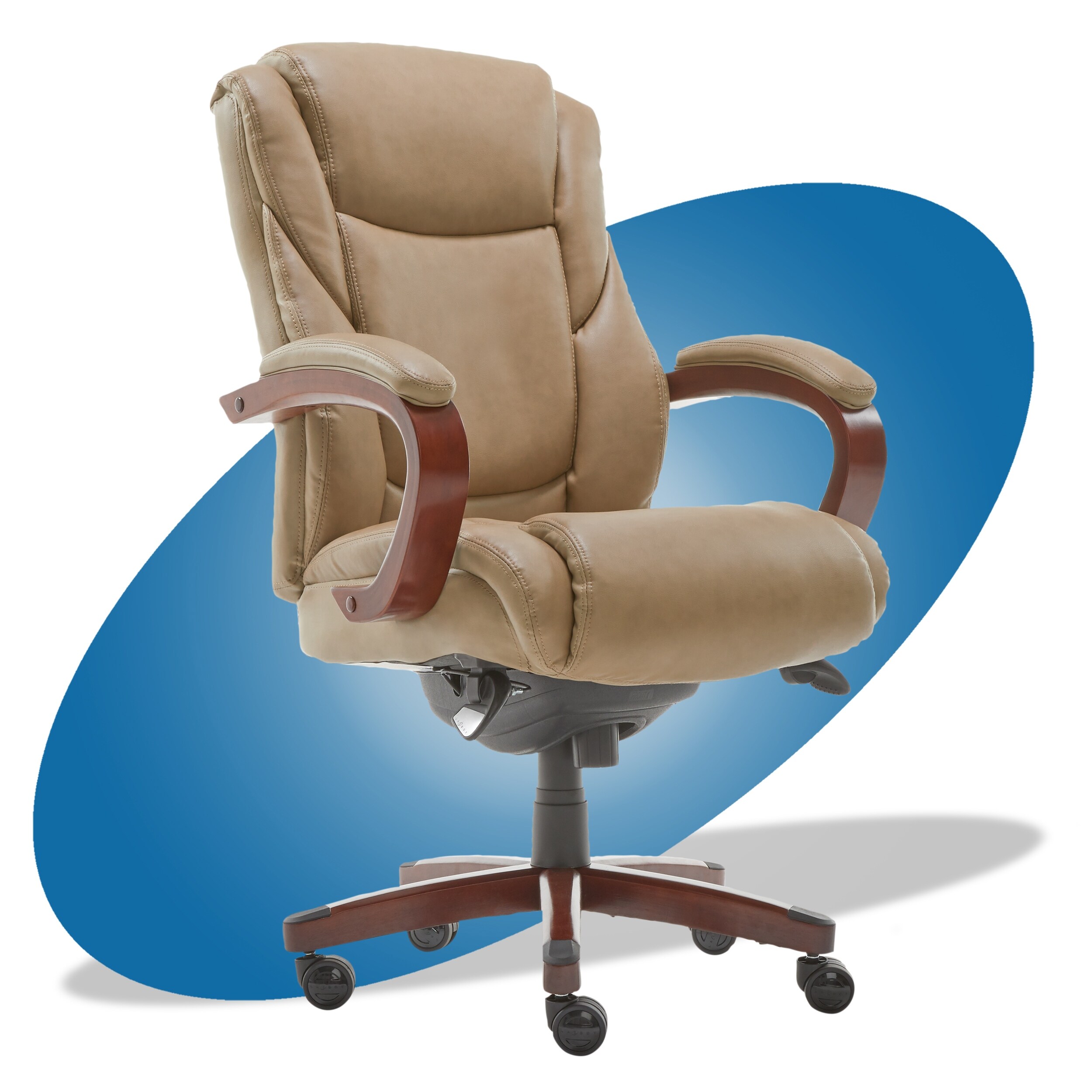 La Z Boy Miramar Comfortcore Traditions Executive Office Chair Overstock 22750801