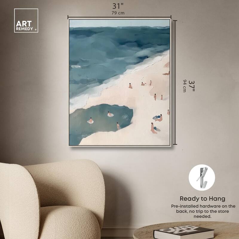 Daydreams by the Sea Canvas by Art Remedy