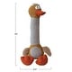 preview thumbnail 6 of 9, Plush Fabric Duck - 10.0"L x 6.5"W x 25.0"H
