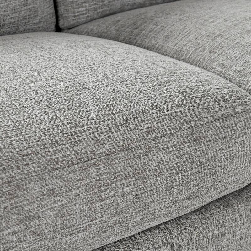 Classic Home Donovan Upholstered Sectional Sofa - 132.3Wx132.3Dx32.3H