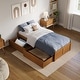 preview thumbnail 82 of 116, Concord Platform Bed with Footboard and Storage Drawers