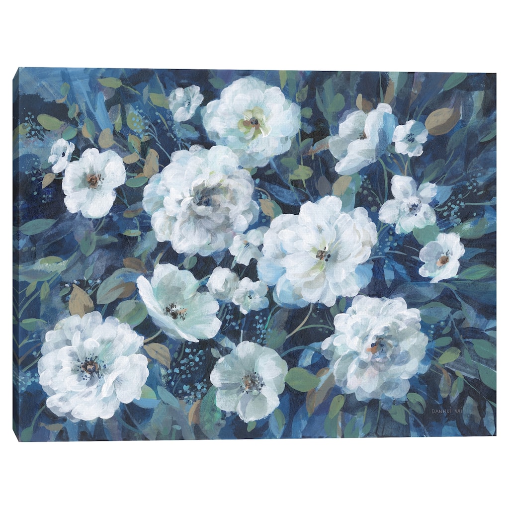 Rugosa Roses by Danhui Nai Canvas Art Print