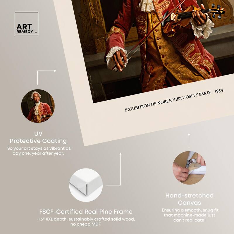 Noble Virtuosity Canvas by Art Remedy, Gallery Wrapped