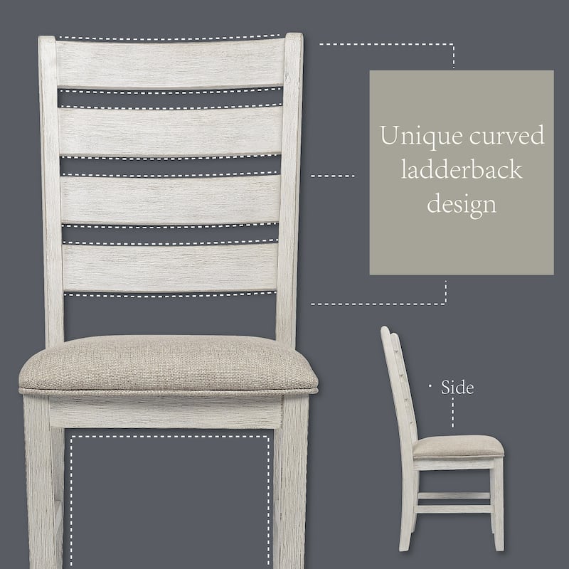 Signature Design by Ashley Skempton Whitewashed Dining Chairs (Set of 2)