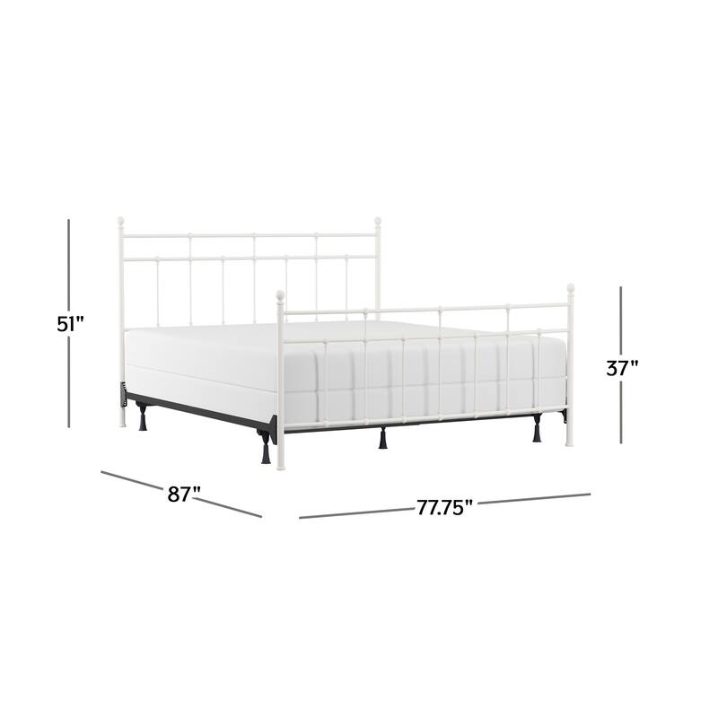 Providence Antique Finial Vintage Inspired Bed