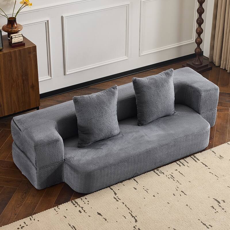 Luxury Sleeper Sofa Bed with Soft Cushion - Ultimate Comfort for Your Home