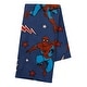 preview thumbnail 2 of 2, Marvel Spiderman Blue, Red and White Super Soft Plush Baby Blanket