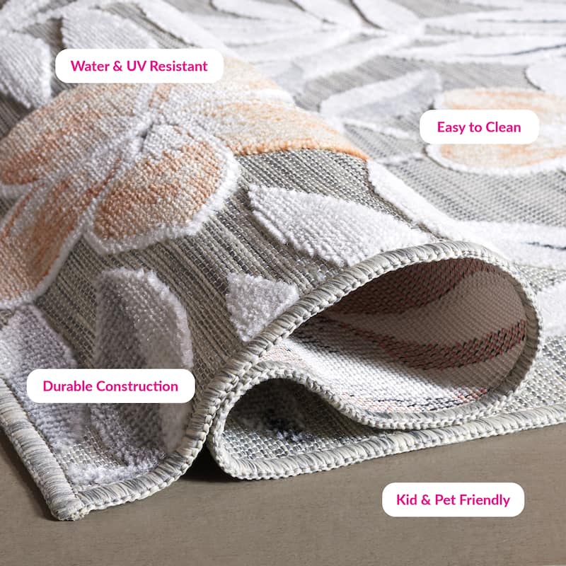 SAFAVIEH Cabana Indoor/ Outdoor Waterproof Transitional Rug