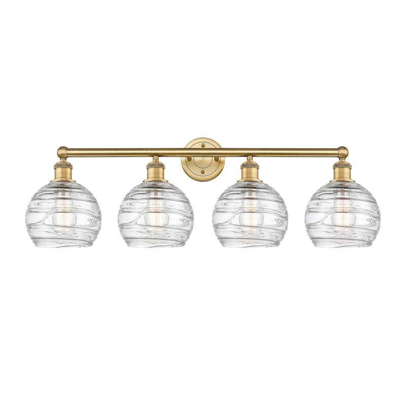 Innovations Lighting Athens Deco Swirl - 4 Light 35" Bath Vanity Light