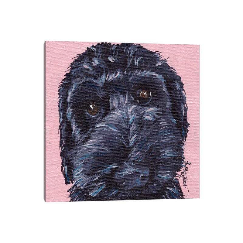 iCanvas "Labradoodle Dog II" by Hippie Hound Studios Canvas Print