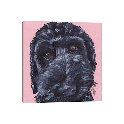 iCanvas "Labradoodle Dog II" by Hippie Hound Studios Canvas Print