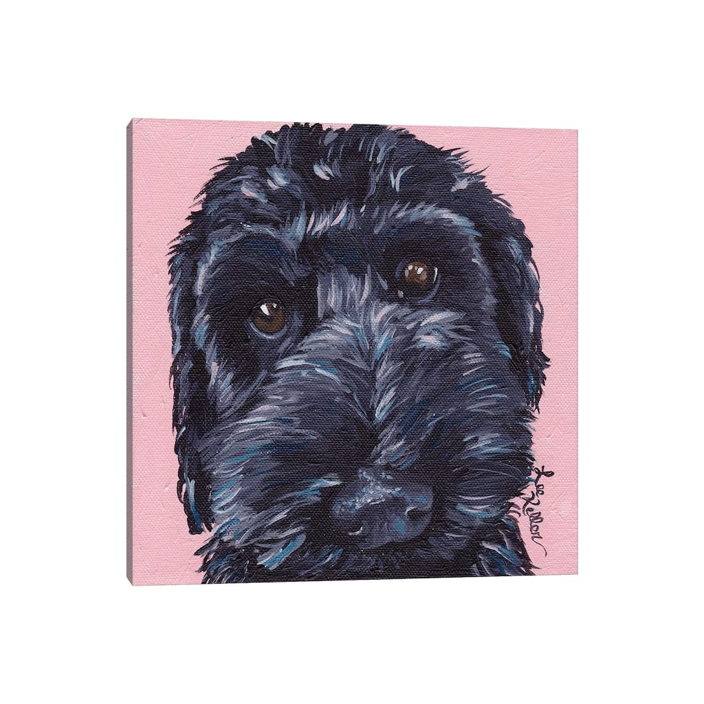 iCanvas "Labradoodle Dog II" by Hippie Hound Studios Canvas Print
