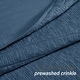 preview thumbnail 12 of 38, Crinkle Texture Microfiber 3-Piece Quilt Set, Enzyme Washed, Oversized