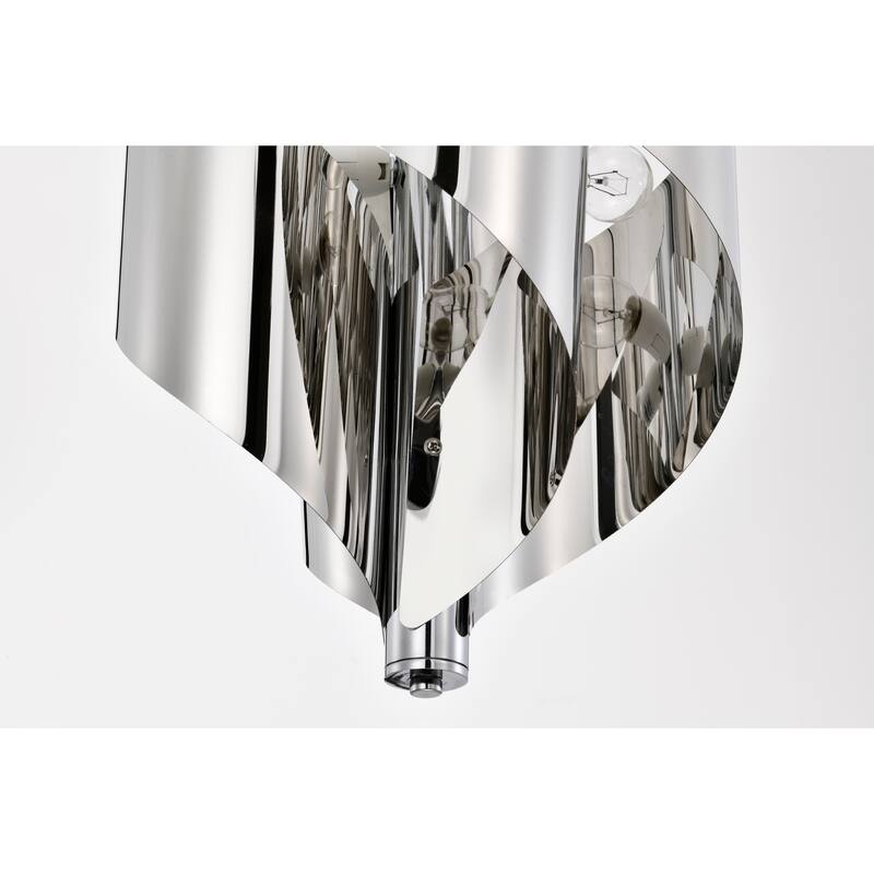 Ruzha 12 Inch Crome Polish Pendant 4 Light
