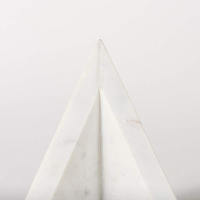 Sophia 8.0"L x 6.0"W x 7.0"H Marble Set Of Two Bookends