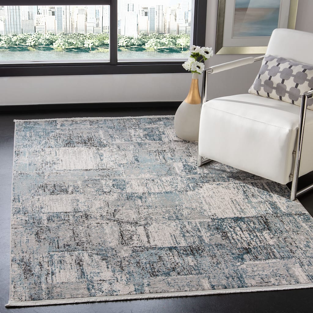 SAFAVIEH Shivan Ricca Modern Abstract Rug