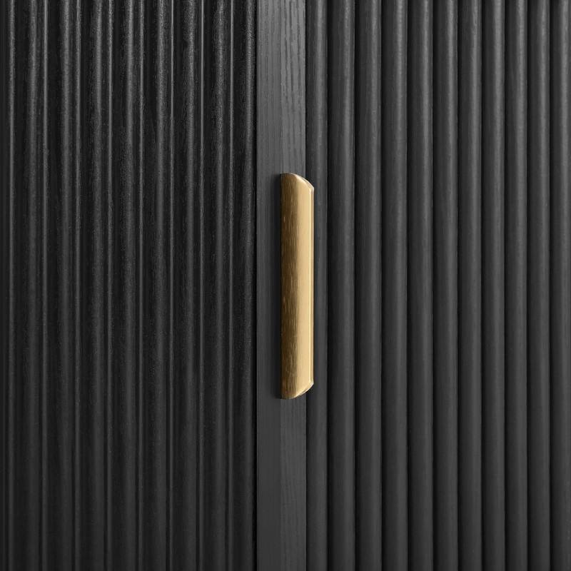 Farmhouse Wooden TV Stand up to 75" with Sliding Door and Adjustable Shelves for Modern Home Entertainment