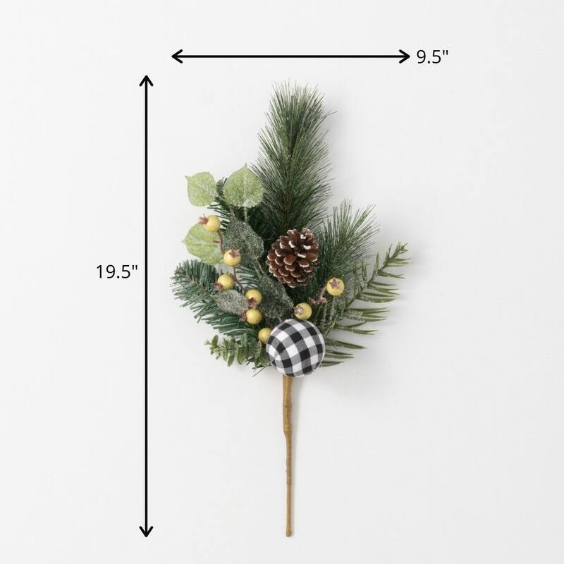 Sullivans Pine & Ornament Pick