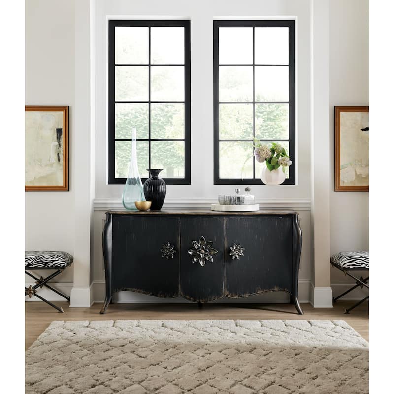 Hooker Furniture Bien Ame 73" Wide Luxury Couture Credenza Sideboard