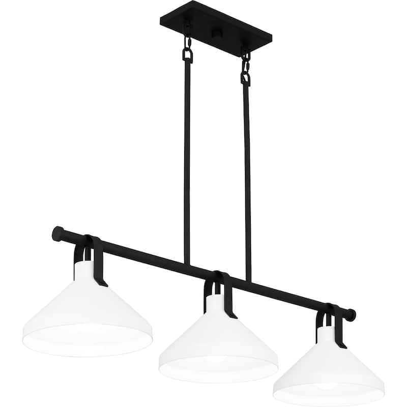 Brink 3Light Matte Black Island Light Bed Bath & Beyond 39050411