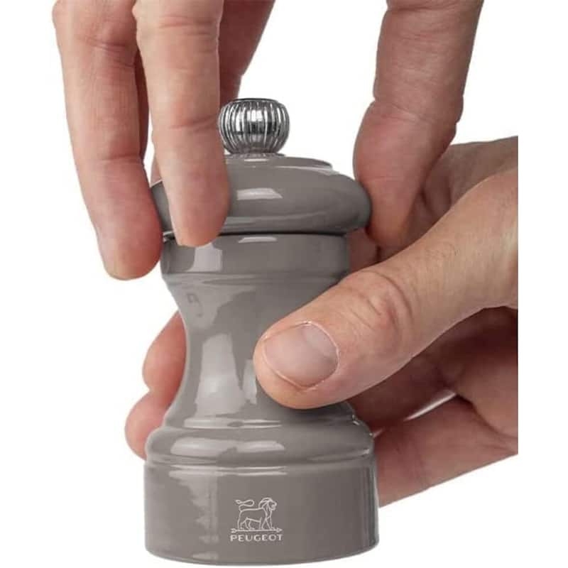 Peugeot Bistro Pepper Mill Smoked Grey 10cm-4in