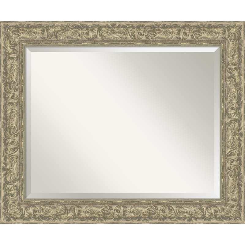 Luxe Beveled Framed Bathroom Vanity Wall Mirror