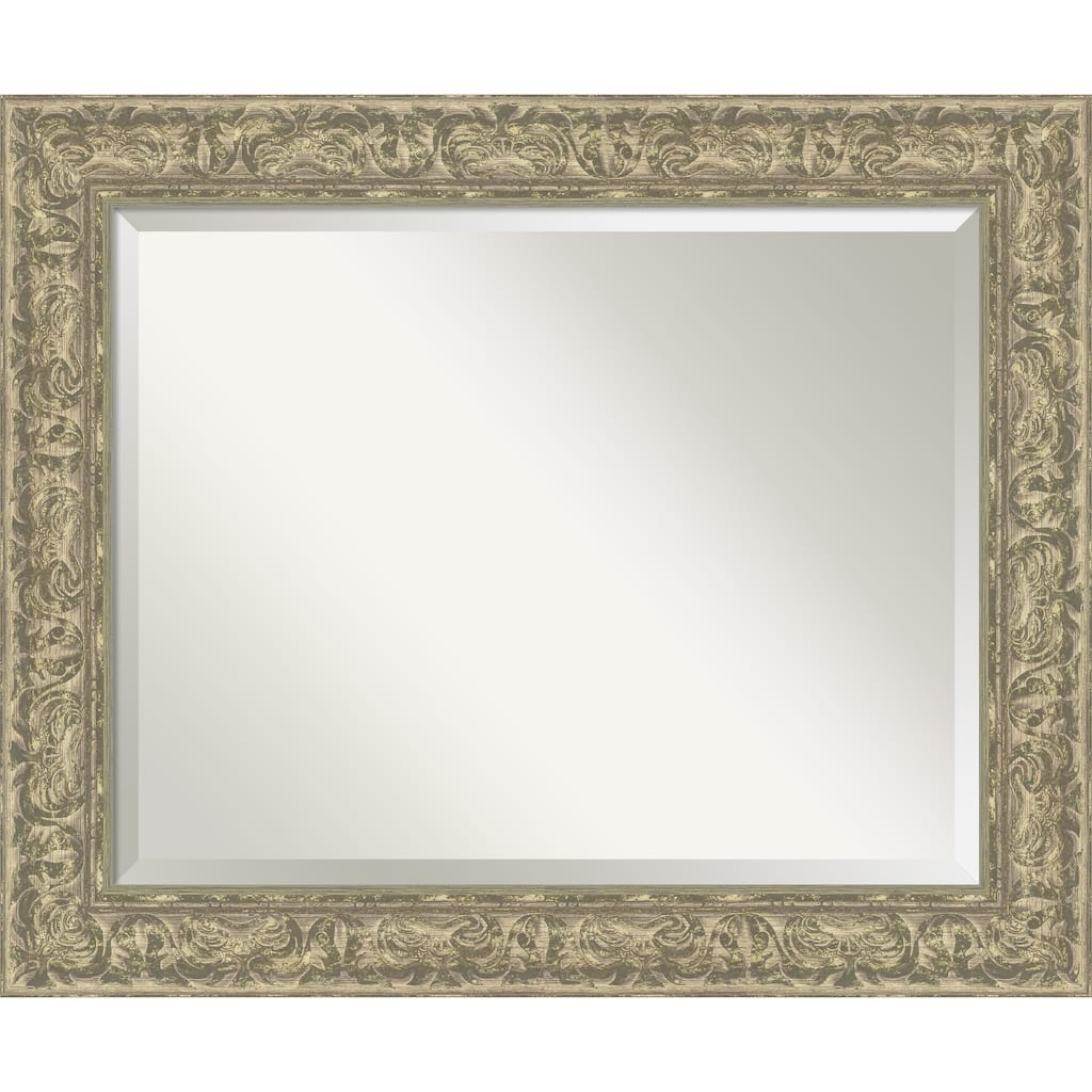 Luxe Beveled Framed Bathroom Vanity Wall Mirror