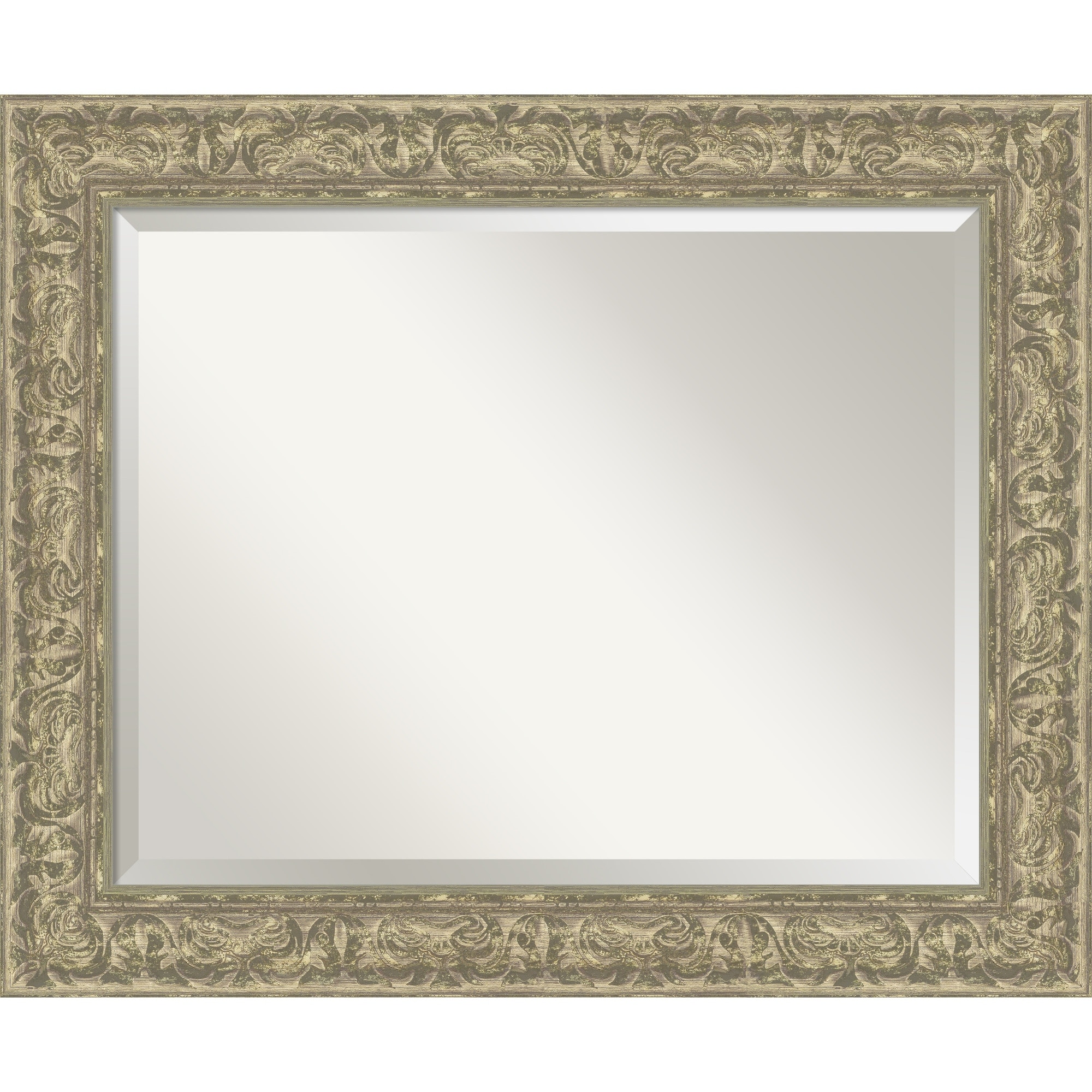 Luxe Beveled Framed Bathroom Vanity Wall Mirror