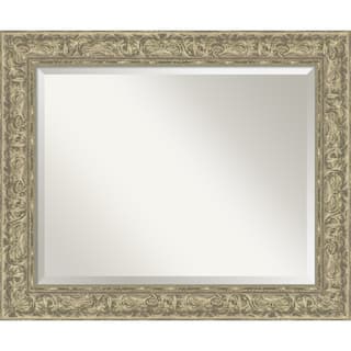 Luxe Beveled Framed Wall Mirror