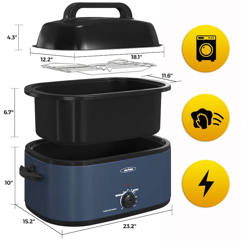 Royalcraft Roaster Oven with Removable Pan Bed Bath & Beyond 36335127