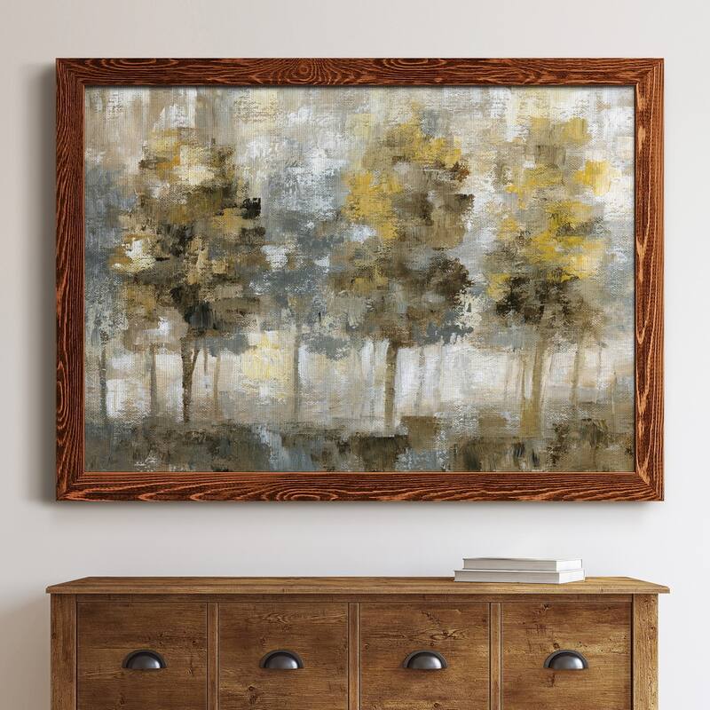 Linen Trees-Premium Framed Canvas - Ready to Hang