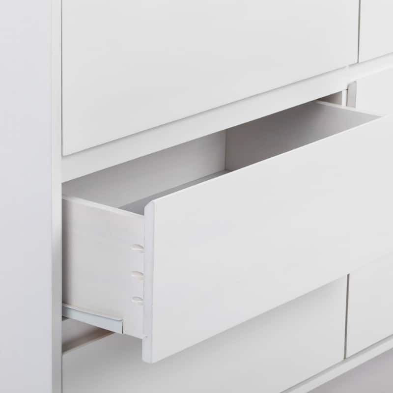 Plank and Beam Scandinavian 6-Drawer Dresser