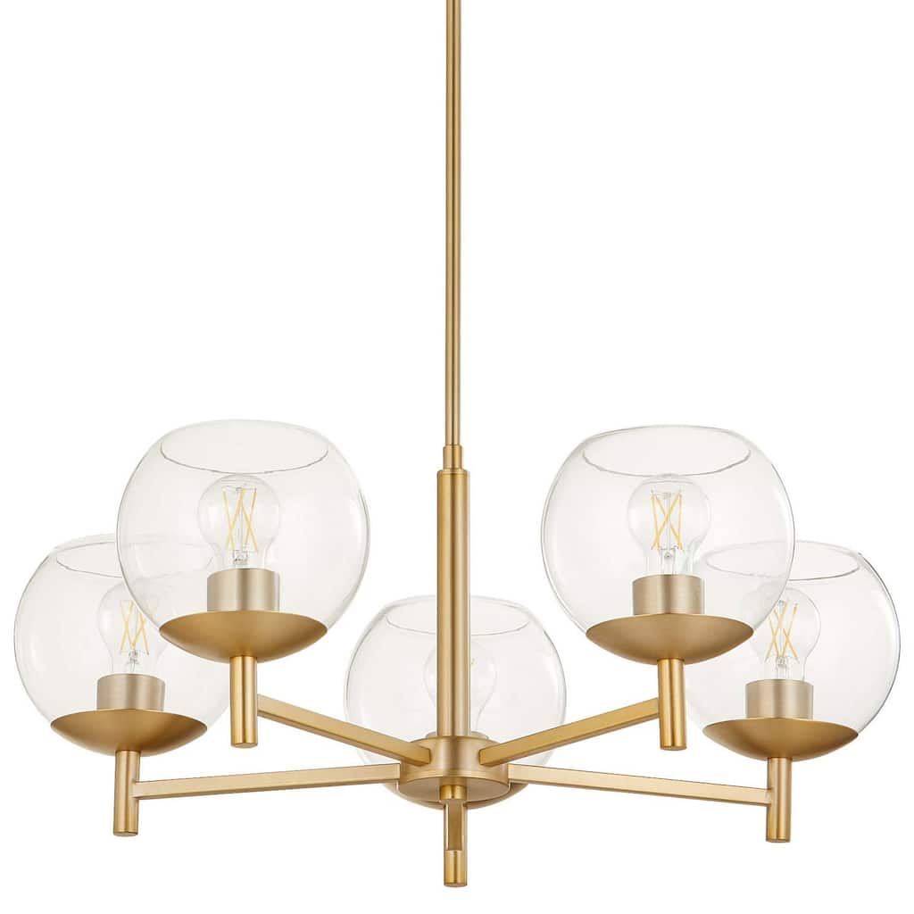 Quorum International 678-5 Lyon 5 Light 27" Wide Chandelier