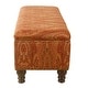 preview thumbnail 43 of 48, Copper Grove Muscari Upholstered Storage Bench with Nailhead Trim