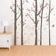 preview thumbnail 6 of 6, Walplus Spring Birch Forest Tree Scene Kids Wall Sticker Nursery Decor