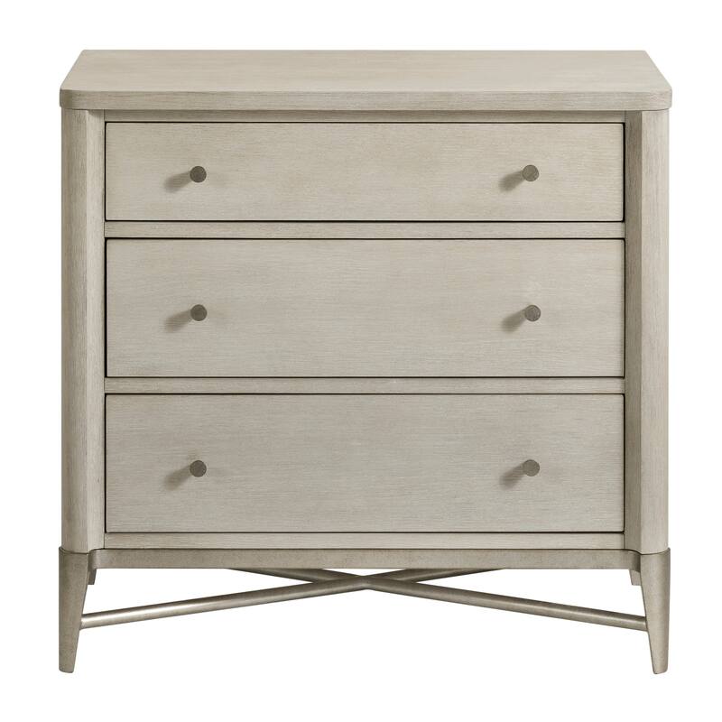 Roundhill Furniture Mantalia Solid Wood Bedroom Set with Metal Frame, Bed, Dresser, Mirror, Nightstand, and Chest, Champagne