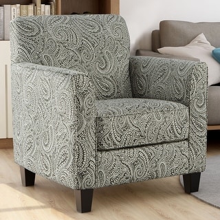 Ashley paisley accent chair sales