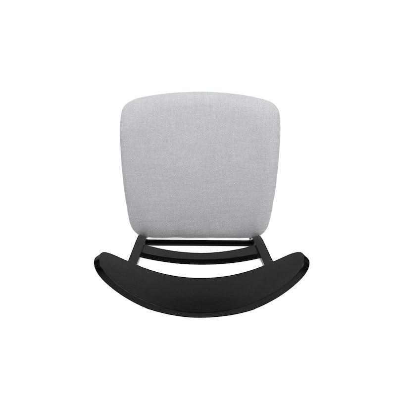 Modern Set of 2 Dining Chairs with Backrest Upholstered Seat, Rubberwood Legs, for Dining Room Living Room and Bedroom