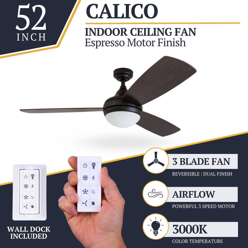 Porch & Den Nebeker 52-inch LED Ceiling Fan with Remote Control