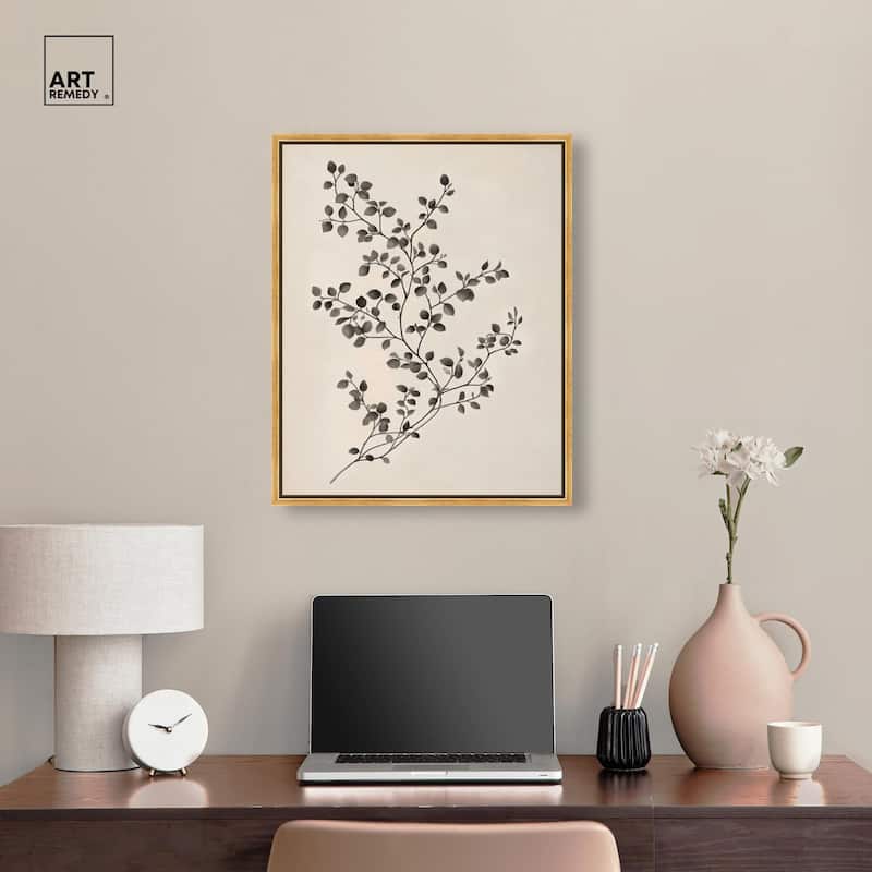 Bilberry Branch II Canvas by Art Remedy