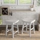 preview thumbnail 6 of 12, Howler Transitional 24-inch Saddle Stool (Set of 2) by Furniture of America