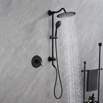 Bathroom Rainfall Shower System with 3 Function Handheld Shower