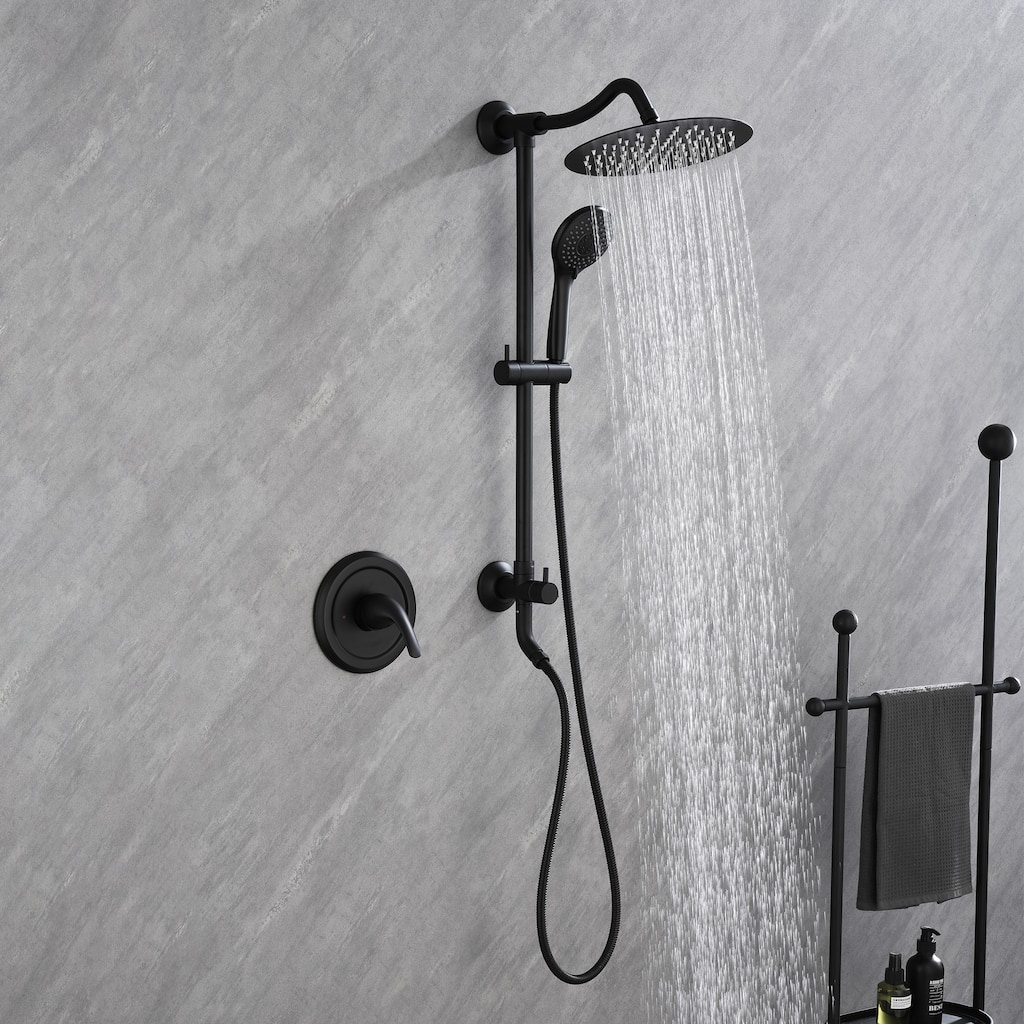 Bathroom Rainfall Shower System with 3 Function Handheld Shower