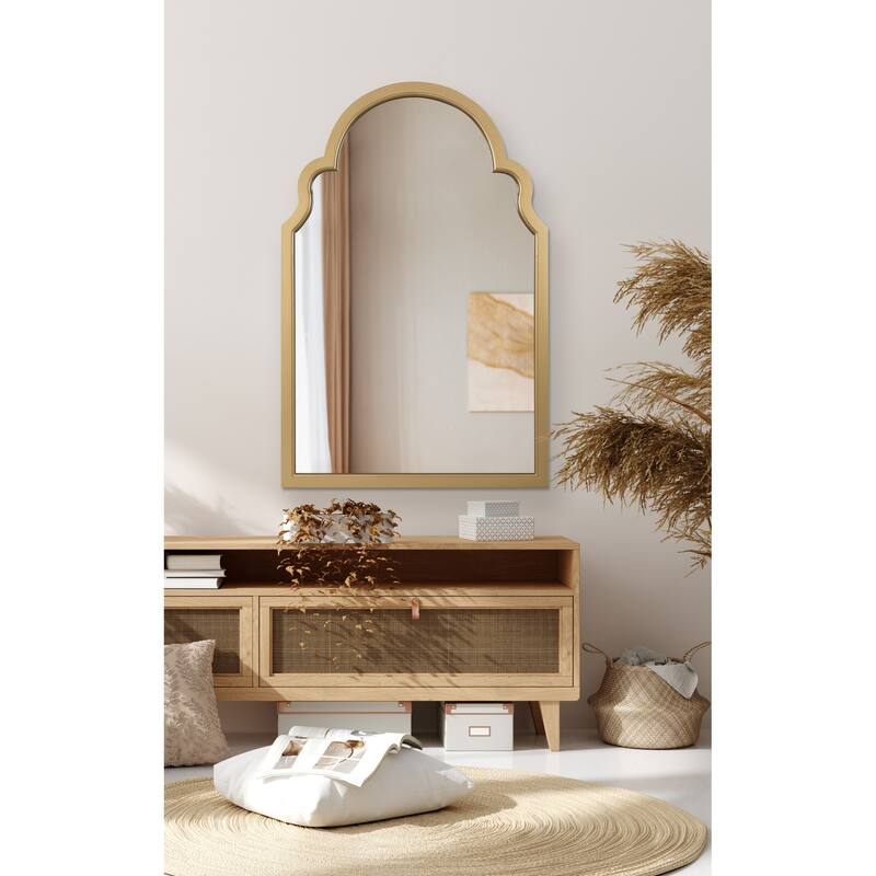 Kate and Laurel Hogan Arch Framed Mirror