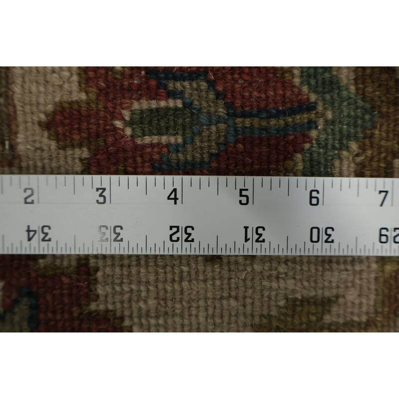 Hand Knotted Oriental 100% Wool Carpet Traditional Pink Sumak Area Rug - 10' 2'' X 8' 0''