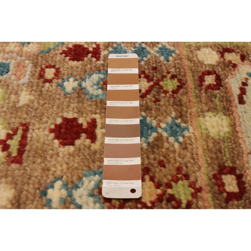 ECARPETGALLERY Hand-knotted Jules Serapi Brown Wool Rug - 10'1 x 13'10