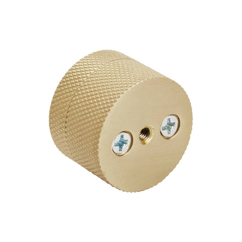 Transcendent 1-1/4 in (32 mm) Diameter Matte Gold Cabinet Knob - 1.25