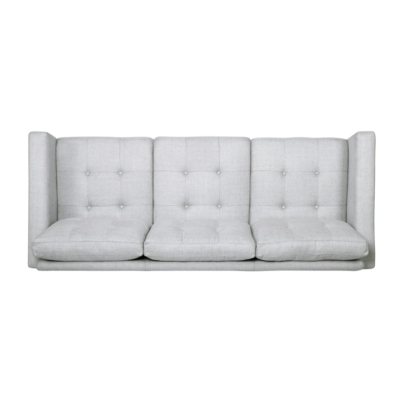 Adderbury Contemporary 3-seat Tufted Fabric Sofa by Christopher Knight Home